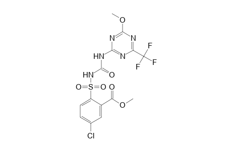 Benzoic acid, 5-chloro-2-[[[[[4-methoxy-6-(trifluoromethyl)-1,3,5-triazin-2-yl]amino]carbonyl]amino]sulfonyl]-, methyl ester