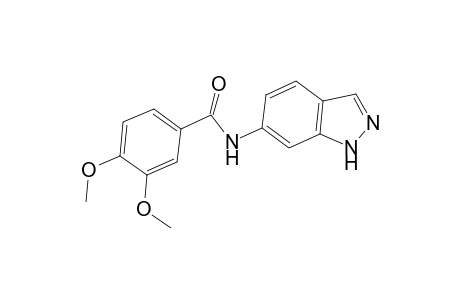 Benzamide, N-(1H-indazol-6-yl)-3,4-dimethoxy-