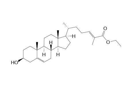 Ethyl (24E)-3b-hydroxycholesta-5,24-dien-26-oate