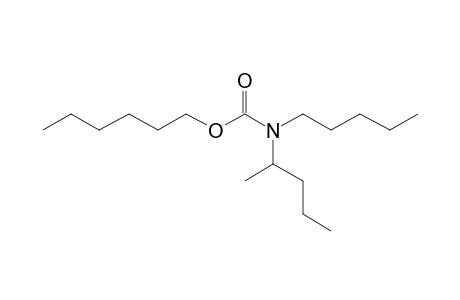 Carbonic acid, monoamide, N-(2-pentyl)-N-pentyl-, hexyl ester