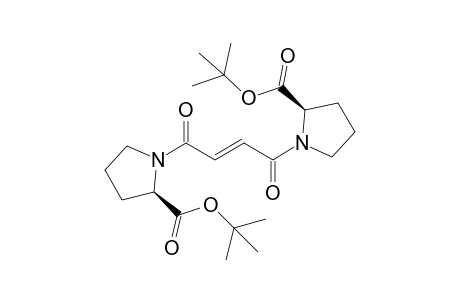 N,N'-Fumaroyl-bis[(S)-proline - t-butyl ester]