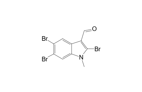 2,5,6-Tribromo-N-methylindole-3-carbaldehyde