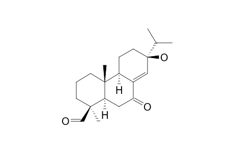 13-BETA-HYDROXY-7-OXOABIETA-8(14)-EN-19-AL