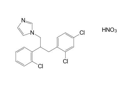 1-[2-(o-chlorophenyl)-3-(2,4-dichlorophenyl)propyl]imidazole, mononitrate