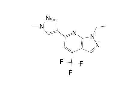 1H-pyrazolo[3,4-b]pyridine, 1-ethyl-6-(1-methyl-1H-pyrazol-4-yl)-4-(trifluoromethyl)-