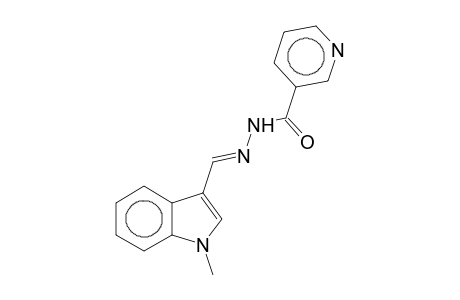N'-[(E)-(1-Methyl-1H-indol-3-yl)methylidene]nicotinohydrazide