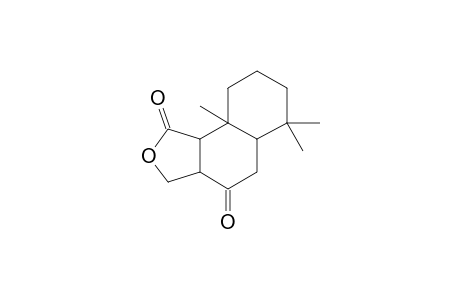 6,6,9a-trimethyl-3,3a,5,5a,7,8,9,9b-octahydrobenzo[g]isobenzofuran-1,4-dione