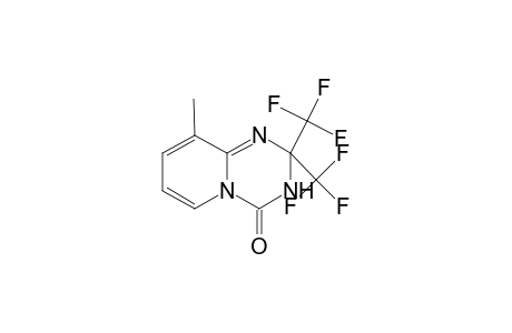 9-Methyl-2,2-bis-trifluoromethyl-2,3-dihydro-pyrido[1,2-a][1,3,5]triazin-4-one