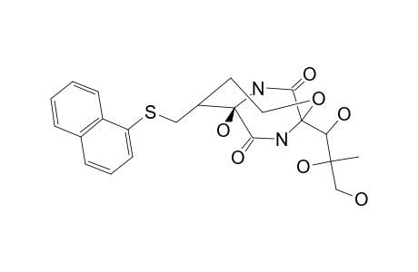 5A-(NAPHTH-1-YL-SULFANYL)-DIHYDROBICYCLOMYCIN;MAJOR-DIASTEREOMER
