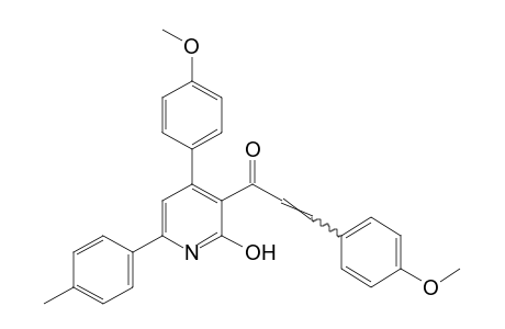 1-[2-HYDROXY-4-(p-METHOXYPHENYL)-6-TOLYL-3-PYRIDYL]-3-(p-METHOXYPHENYL)-2-PROPEN-1-ONE