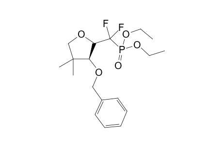 (2R,3R)-Diethyl (4,4-Dimethyl-3-benzyloxytetrahydrofur-2-yl)difluoromethylenephosphonate