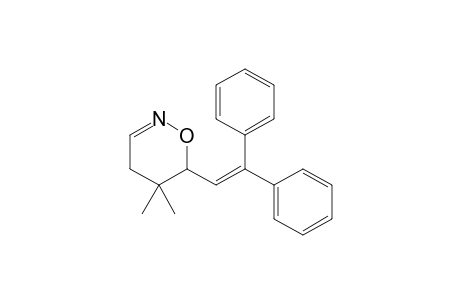 6-(2,2-Diphenylvinyl)-5,5-dimethyl-5,6-dihydro-4H-1,2-oxazine