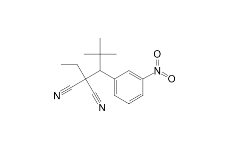 Propanedinitrile, [2,2-dimethyl-1-(3-nitrophenyl)propyl]ethyl-