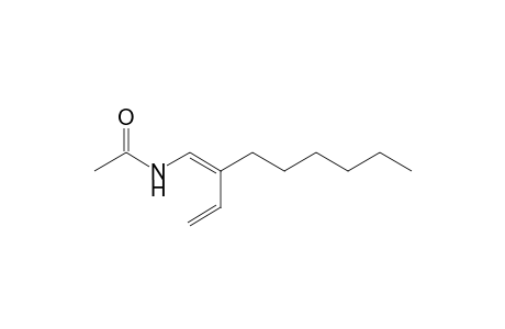 N-(2'-Hexylbuta-1',3'-dienyl)-acetamide