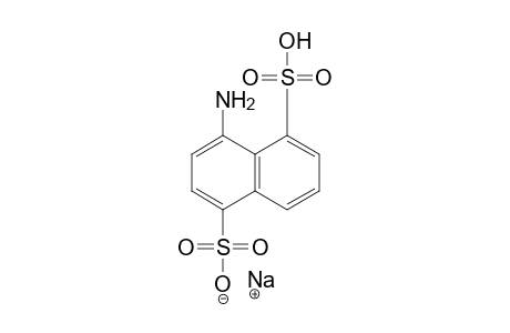 8-amino-1,5-naphthalenedisulfonic acid, monosodium salt