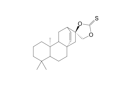 (ent)-16.alpha.,17-[(Thiocarbonyl)dioxy]-atis-13-ene