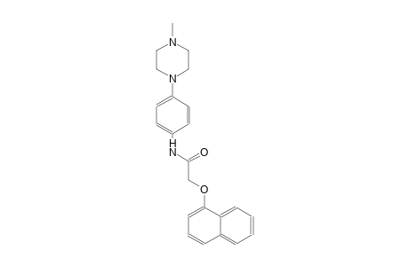 N-[4-(4-methyl-1-piperazinyl)phenyl]-2-(1-naphthyloxy)acetamide