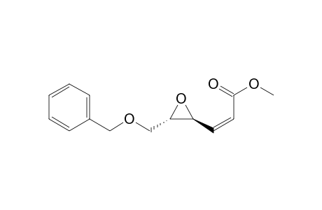 (Z)-3-[(2S,3S)-3-(benzoxymethyl)oxiran-2-yl]acrylic acid methyl ester