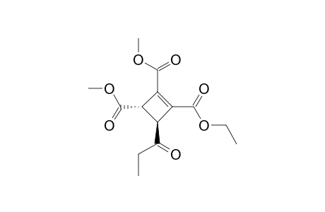 DIMETHYL-4-PROPIONYL-1-(ETHOXYCARBONYL)-CYCLOBUT-1-ENE-2,3-DICARBOXYLATE