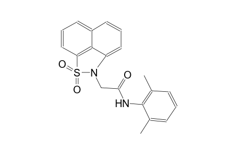 N-(2,6-Dimethylphenyl)-2-(1,1-dioxido-2H-naphtho[1,8-cd]isothiazol-2-yl)acetamide