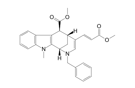 METHYL-2-BENZYL-6-BETA-(METHOXYCARBONYL)-11-METHYL-1,2,5,6-TETRAHYDRO-1,5-METHANOAZOCINO-[3,4-B]-INDOLE-4(E)-ACRYLATE