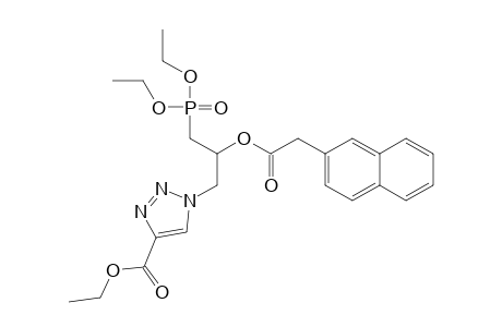 ETHYL-1-(3-(DIETHOXYPHOSPHORYL)-2-(2-(NAPHTHALEN-1-YL)-ACETOXY)-PROPYL)-1H-1,2,3-TRIAZOLE-4-CARBOXYLATE