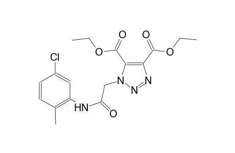 diethyl 1-[2-(5-chloro-2-methylanilino)-2-oxoethyl]-1H-1,2,3-triazole-4,5-dicarboxylate