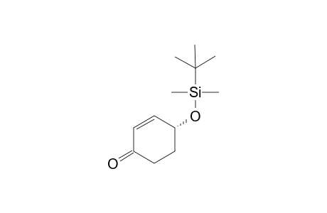 4-[(R)-(+)-tert-Butoxydimethylsiloxy]-2-cyclohexen-1-one