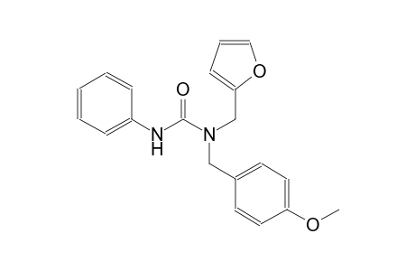 urea, N-(2-furanylmethyl)-N-[(4-methoxyphenyl)methyl]-N'-phenyl-