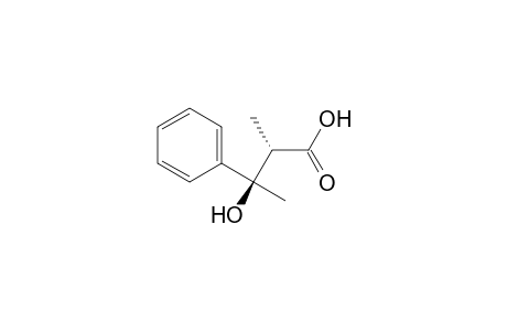 (2S,3R)-2-methyl-3-oxidanyl-3-phenyl-butanoic acid