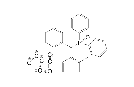 Tricarbonyl{eta6-[1-(diphenylphosphoryl)-2-ethenyl-3-methylprop-2-en-1-yl]benzene}chromium(0)