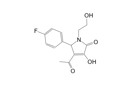 4-acetyl-5-(4-fluorophenyl)-3-hydroxy-1-(2-hydroxyethyl)-1,5-dihydro-2H-pyrrol-2-one