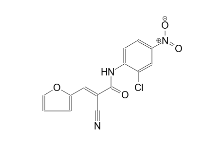 2-propenamide, N-(2-chloro-4-nitrophenyl)-2-cyano-3-(2-furanyl)-, (2E)-