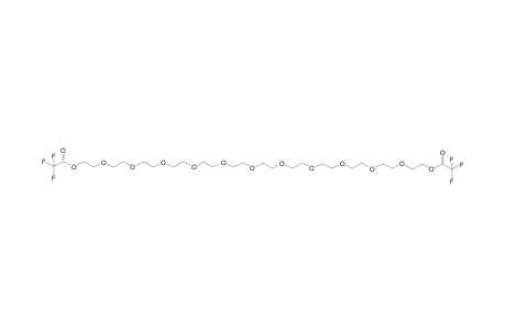 2-[2-[2-[2-[2-[2-[2-[2-[2-[2-[2-[2-(2,2,2-Trifluoroacetyl)oxyethoxy]ethoxy]ethoxy]ethoxy]ethoxy]ethoxy]ethoxy]ethoxy]ethoxy]ethoxy]ethoxy]ethyl 2,2,2-trifluoroacetate