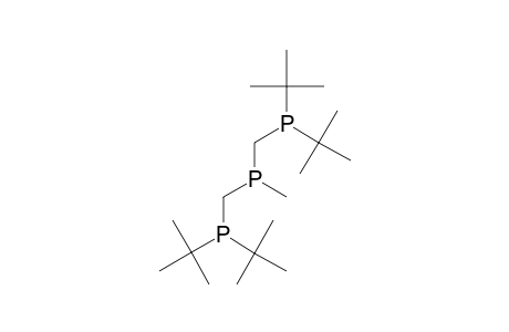 bis[( t-Butylphosphanyl)methyl] (methylphosphane)