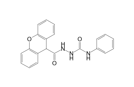 9H-Xanthene-9-carboxylic acid, 2-[(phenylamino)carbonyl]hydrazide