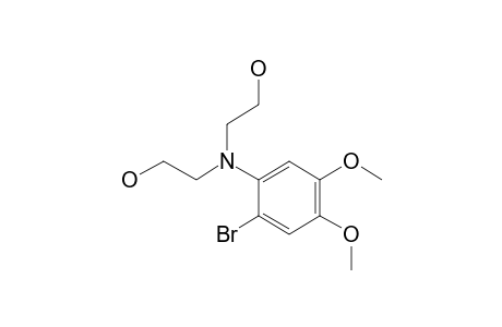 4-Bromo-5-[bis[2-hydroxyethyl]]amino veratrole