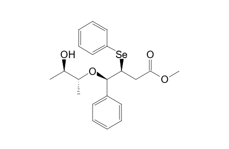 Methyl (3S,4R)-4-{[(1R,2R)-2-Hydroxy-1-methylpropyl]oxy}-4-phenyl-3-(phenylseleno)butanoate