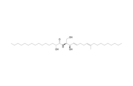 (2S,2'R,3R,4E,8E)-N-2'-Hydroxypentadecanoyl-2-amino-9-methyl-4,8-octadecadiene-1,3-diol