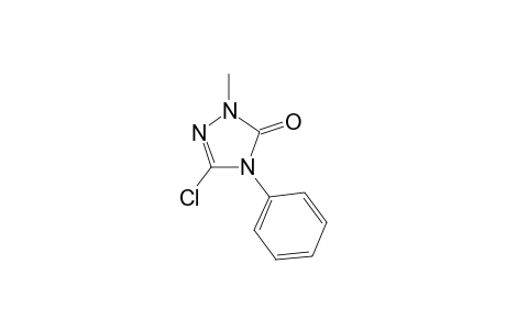 5-Chloranyl-2-methyl-4-phenyl-1,2,4-triazol-3-one