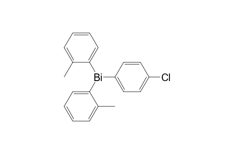 (4-chlorophenyl)-bis(2-methylphenyl)bismuthane