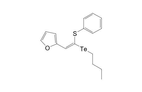 (E/Z)-1-Butyltellanyl-2-(2-furyl)-1-phenylsulfanyl-1-ethene