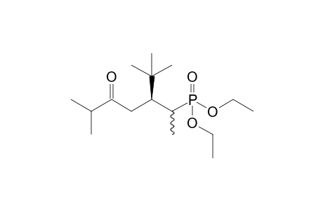 Diethyl (2S)-(+)-(2-tert-butyl-1,5-dimethyl-4-oxohexyl)phosphonate