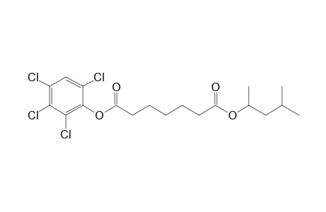 Pimelic acid, 2,3,4,6-tetrachlorophenyl 4-methylpent-2-yl ester