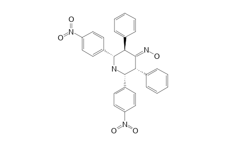 2,6-DI-(4-NITROPHENYL)-3,5-DIPHENYL-PIPERIDIN-4-ONE-OXIME