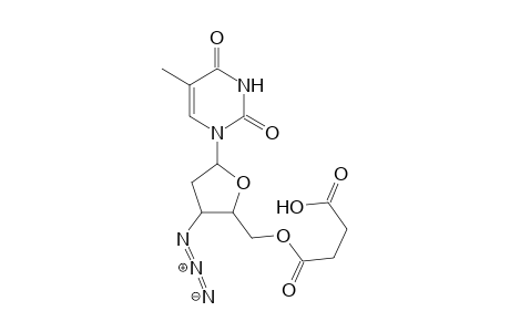 4-[[3-azido-5-(2,4-diketo-5-methyl-pyrimidin-1-yl)tetrahydrofuran-2-yl]methoxy]-4-keto-butyric acid