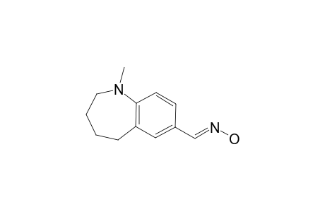 (NE)-N-[(1-methyl-2,3,4,5-tetrahydro-1-benzazepin-7-yl)methylidene]hydroxylamine