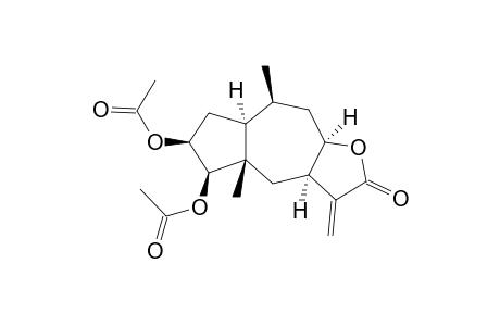 (3ar,4as,5R,6S,7as,8S,9ar)-4A,8-Dimethyl-3-methylene-2-oxododecahydroazuleno[6,5-B]furan-5,6-diyl diacetate