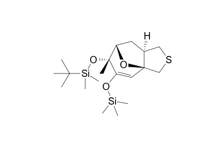 (1S*,5R*,7S*,8R*)-8-[(tert-Butyldimethylsilyl)oxy]-9-[(trimethylsilyl)oxy]-8-methyl-11-oxa-3-thiatricyclo[5.3.1.0(1,5)]undec-9-ene