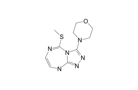 5-METHYLTHIO-3-MORPHOLINO-9H-1,2,4-TRIAZOLO-[3,4-B]-1,3,5-TRIAZEPINE